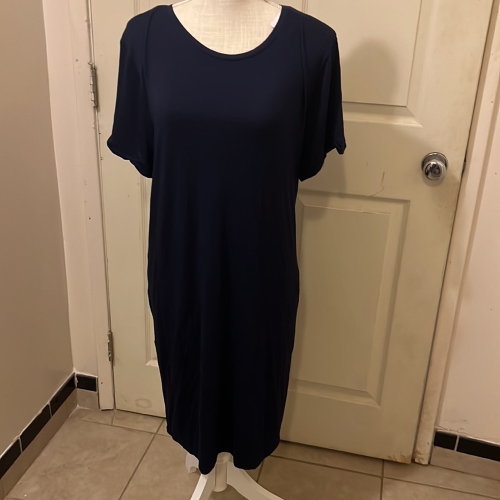 Sonoma navy blue summer dress